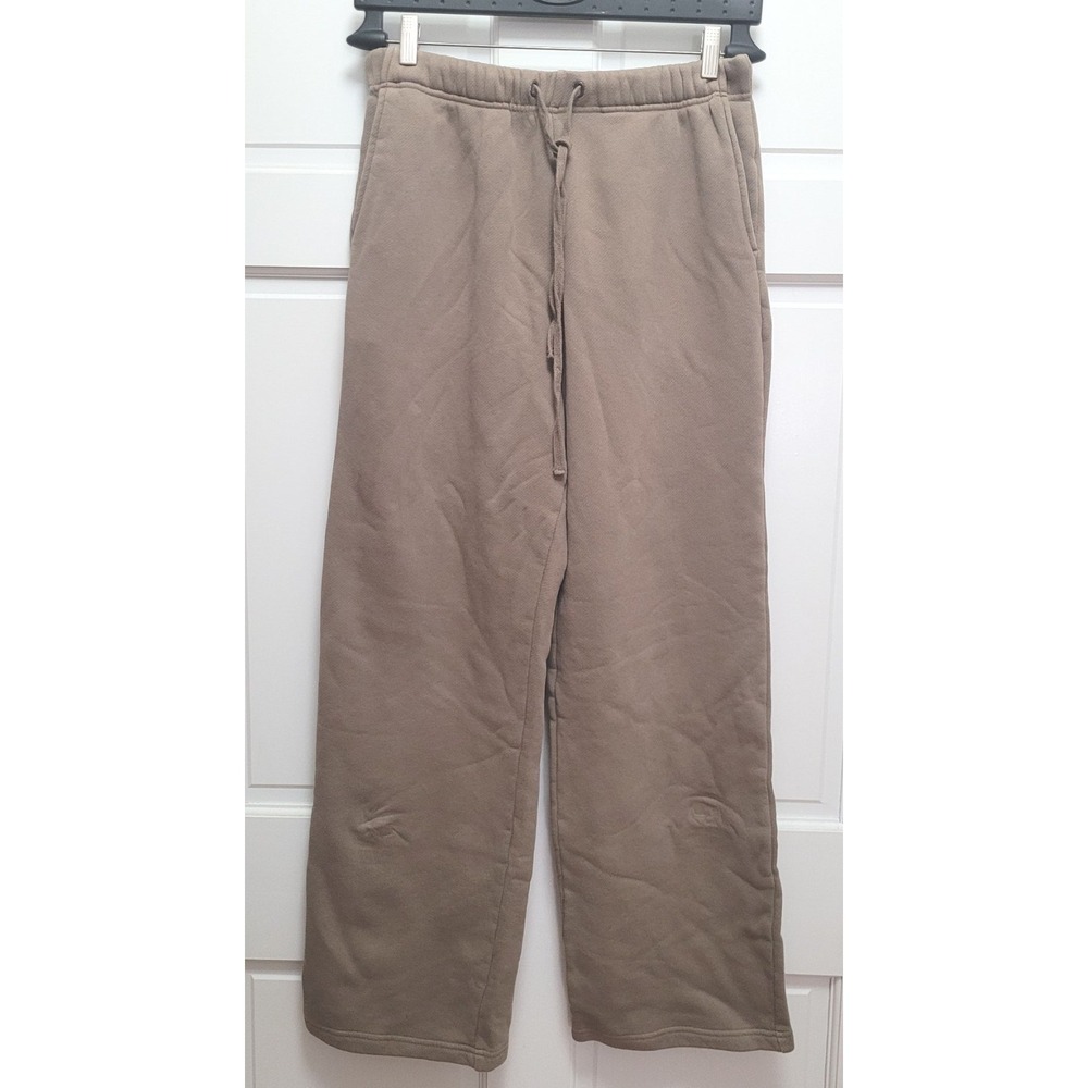 Elwood Unisex Organic Cotton Core Straight Leg Sweatpants - Vintage Brown - M